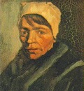 Head of a Peasant Woman with White Cap