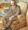 87 Portrait of the Art Dealer Alexander Reid, Sitting in an Easy Chair