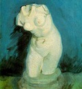 plaster statuette of a female torso version