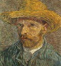 88 Self Portrait with Straw Hat