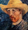 self portrait with straw hat version