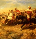 Adolf Schreyer Arabian Horsemen