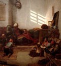Alexandre Gabriel Decamps A Turkish School