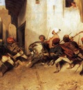 Alexandre Gabriel Decamps The Turkish Patrol