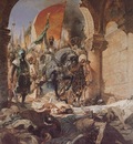 Benjamin Jean Joseph Constant The Entry Of Mahomet II Into Constantinople