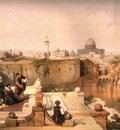 David Roberts View To Masjid Al Aqsa