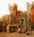Edwin Lord Weeks Gate Of Shehal In Morocco