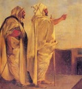 Eugene Fromentin Two Arabs On A Terrace