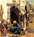 Eugene Pavy An Arab Bazaar