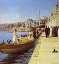 Fausto Zonaro Boats Of tThe Sultan