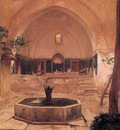 Lord Frederick Leighton Courtyard Of A Mosque At Broussa