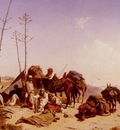 Theodore Horschelt Mittagruhe In Algier