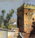 William Stanley Haseltine View From The Alhambra