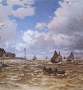Mouth of the seine at Honfleur [1865]