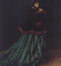 Camille or The Woman with a Green Dress [1866]