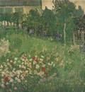 garden of daubigny, auvers sur oise