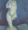 plaster statue of female front, nuenen