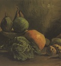 still life with fruit and vegetables, nuenen