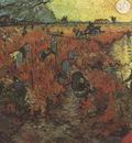the red vineyard, arles