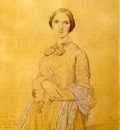 Ingres Madame Hippolyte Flandrin born Aimee Caroline Ancelot
