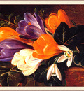 bs flo Johan Laurentz Jensen Crocus On A Table