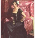ls Sorolla 1911 Clotilde en traje de noche