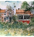 ls Larsson 1894 97 The cottage watercolor