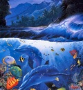 Lassen, Christian Riese Beyond the Reef left panel end
