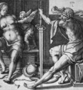 Leyden van Lucas Mars Venus and Cupido Sun