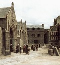 Sortie de leglise Saint Melaine a Morlaix