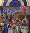 Limbourg bros Les tres riches heures du Duc de Berry  Janvie