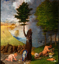 LOTTO ALLEGORY OF VIRTUE AND VICE, 1505, NGW