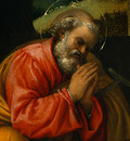 LOTTO THE NATIVITY, 1523, DETALJ 2, NGW
