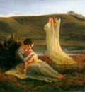 janmot louis le poeme de l ame 3 l ange et la mere