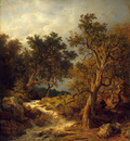 Achenbach Andreas Landscape with a Stream
