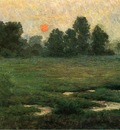 Adams John Ottis An August Sunset Prarie Dell