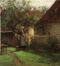 Adams John Ottis Wash Day Bavaria