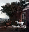 Agasse Jacques Laurent Departure to the Hunt