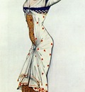 bakst design for a ladys dress