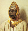 Bartolini Frederico Portrait Of An Arab Woman