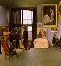bazille the artists studio rue de la condamine,