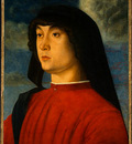 BELLINI,G  PORTRAIT OF A YOUNG MAN IN RED NGW