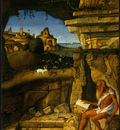 BELLINI,G  SAINT JEROME READING, 1480 1490, NGW