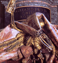 Tomb of Pope Alexander VII detail Death