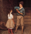 Blaas Eugen von Two Children