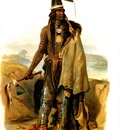Kb 0006 Abdih Hiddisch, Mandan Chief KarlBodmer, 1832 sqs