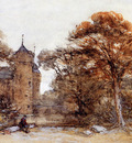 Bosboom Johannes Castle Westhoven In Domburg Sun