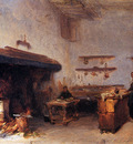 Bosboom Johannes Cloister Kitchen Sun