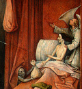 BOSCH DEATH AND THE MISER, C  1485 1490 DETALJ 2 NGW