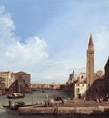 CANALETTO Grand Canal From Santa Maria Della Carita To The Bacino Di San Marco
